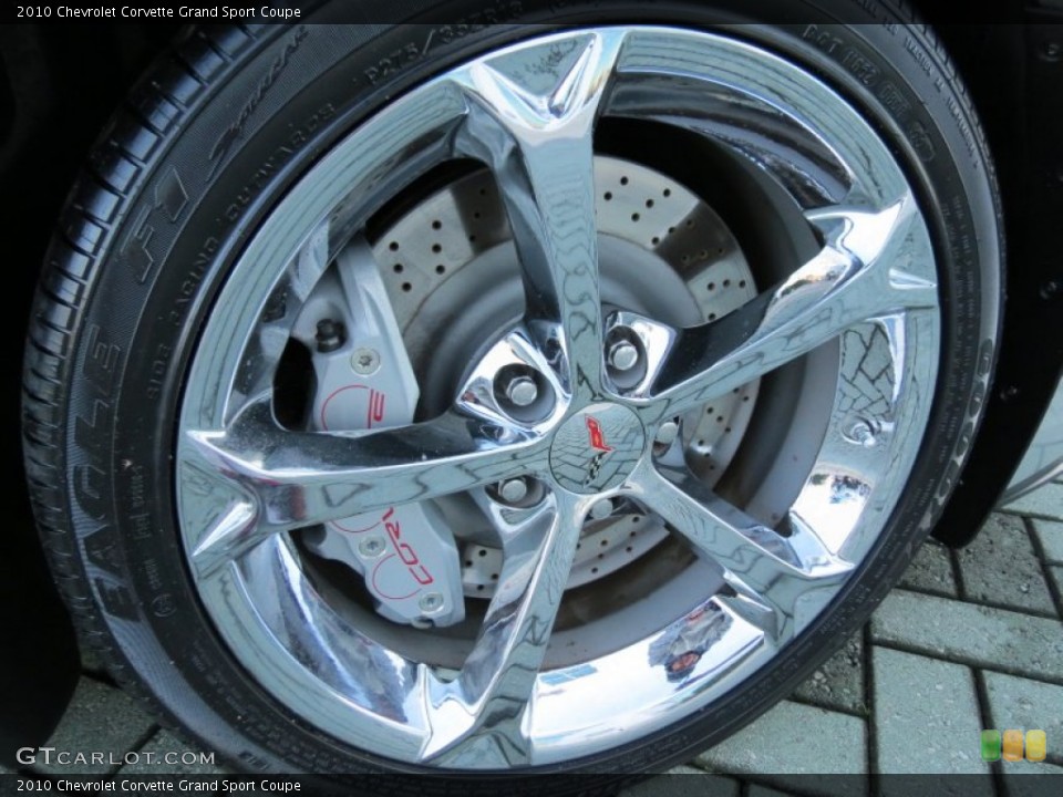 2010 Chevrolet Corvette Grand Sport Coupe Wheel and Tire Photo #76637736