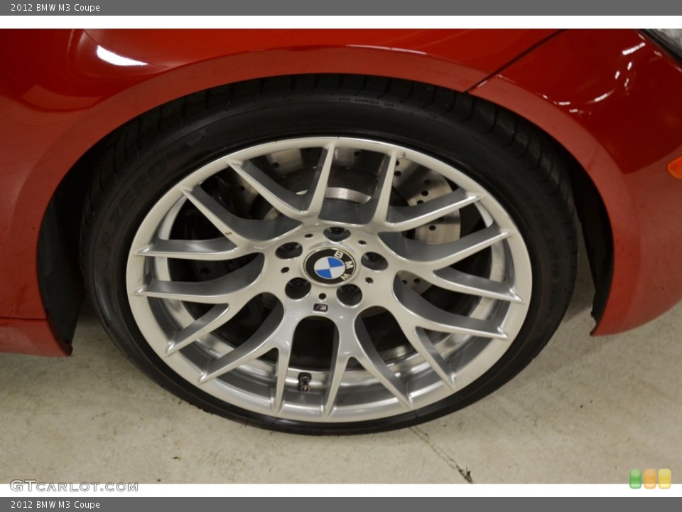 2012 BMW M3 Coupe Wheel and Tire Photo #76638831