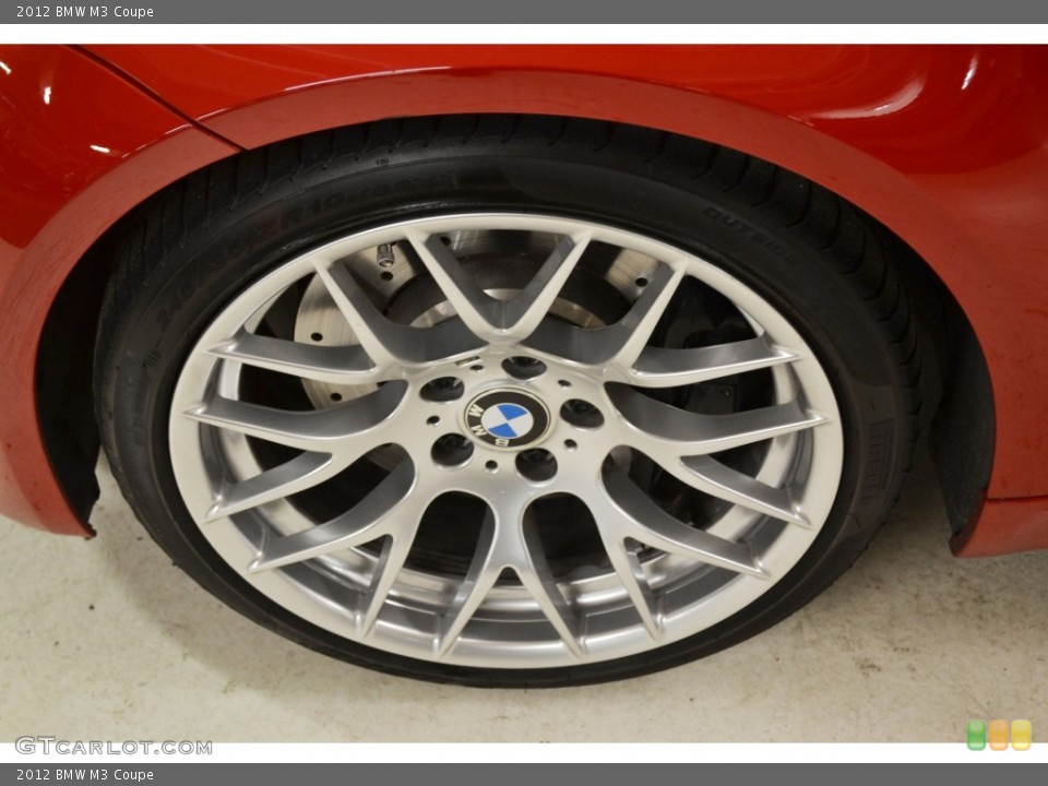 2012 BMW M3 Coupe Wheel and Tire Photo #76639041