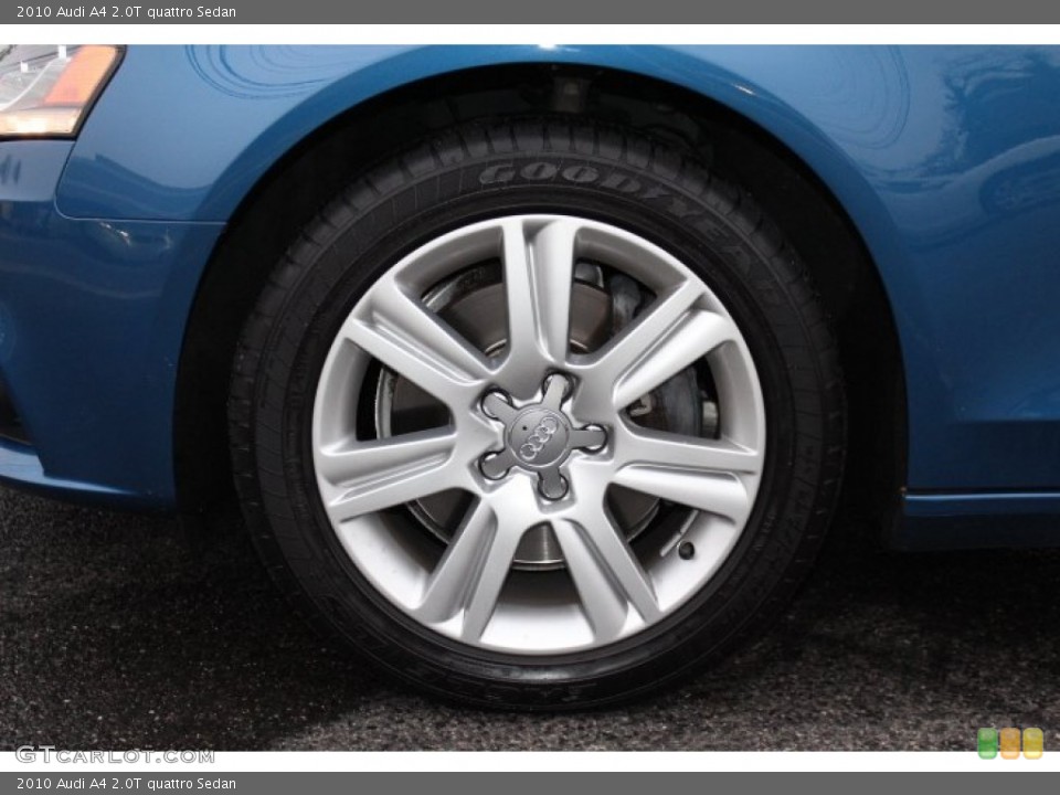 2010 Audi A4 2.0T quattro Sedan Wheel and Tire Photo #76642179