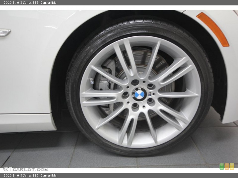 2010 BMW 3 Series 335i Convertible Wheel and Tire Photo #76643999