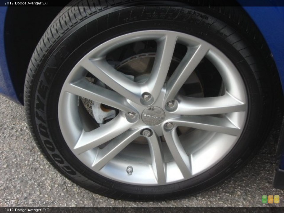 2012 Dodge Avenger SXT Wheel and Tire Photo #76644330
