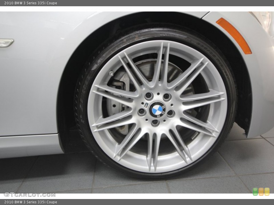 2010 BMW 3 Series 335i Coupe Wheel and Tire Photo #76644864