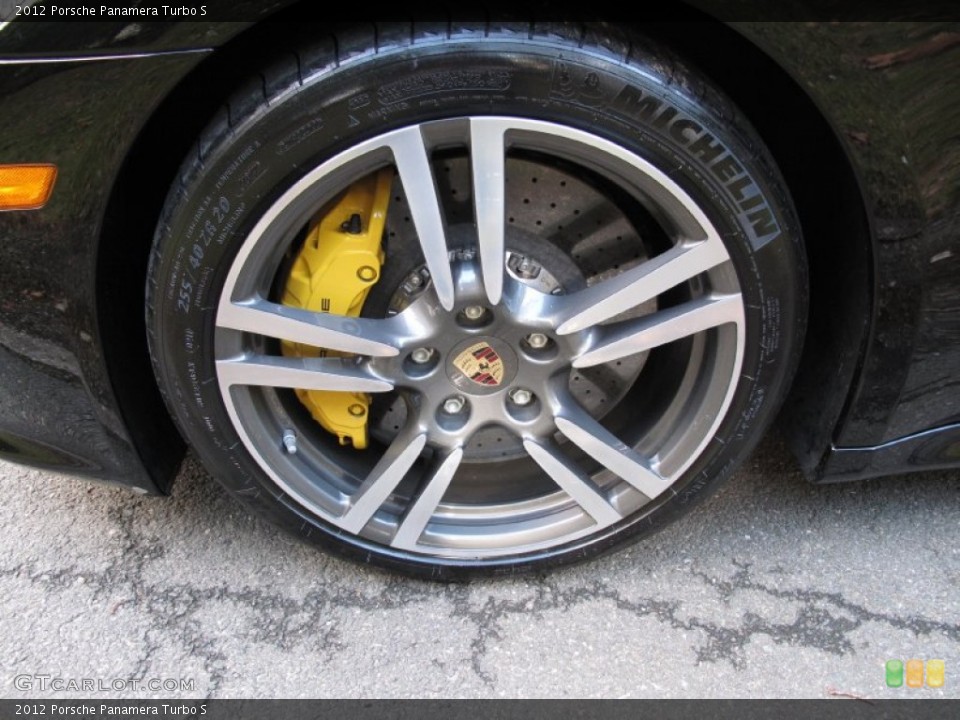 2012 Porsche Panamera Turbo S Wheel and Tire Photo #76645203