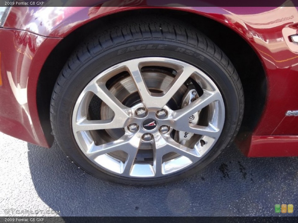 2009 Pontiac G8 GXP Wheel and Tire Photo #76646220