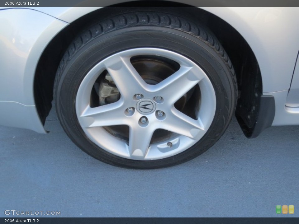 2006 Acura TL 3.2 Wheel and Tire Photo #76649160