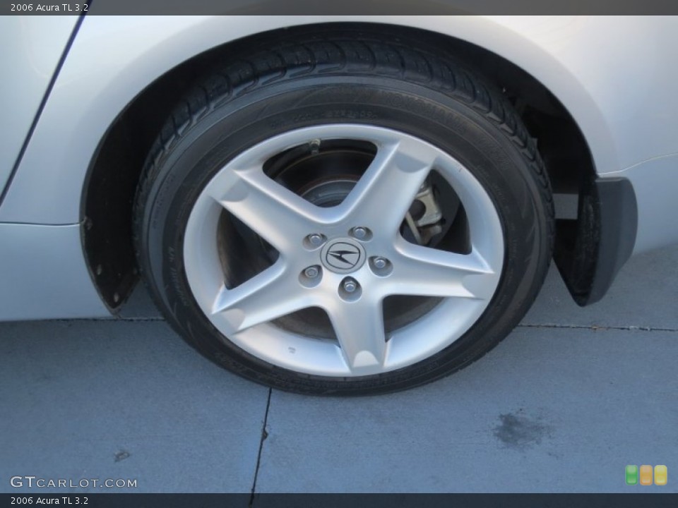 2006 Acura TL 3.2 Wheel and Tire Photo #76649184