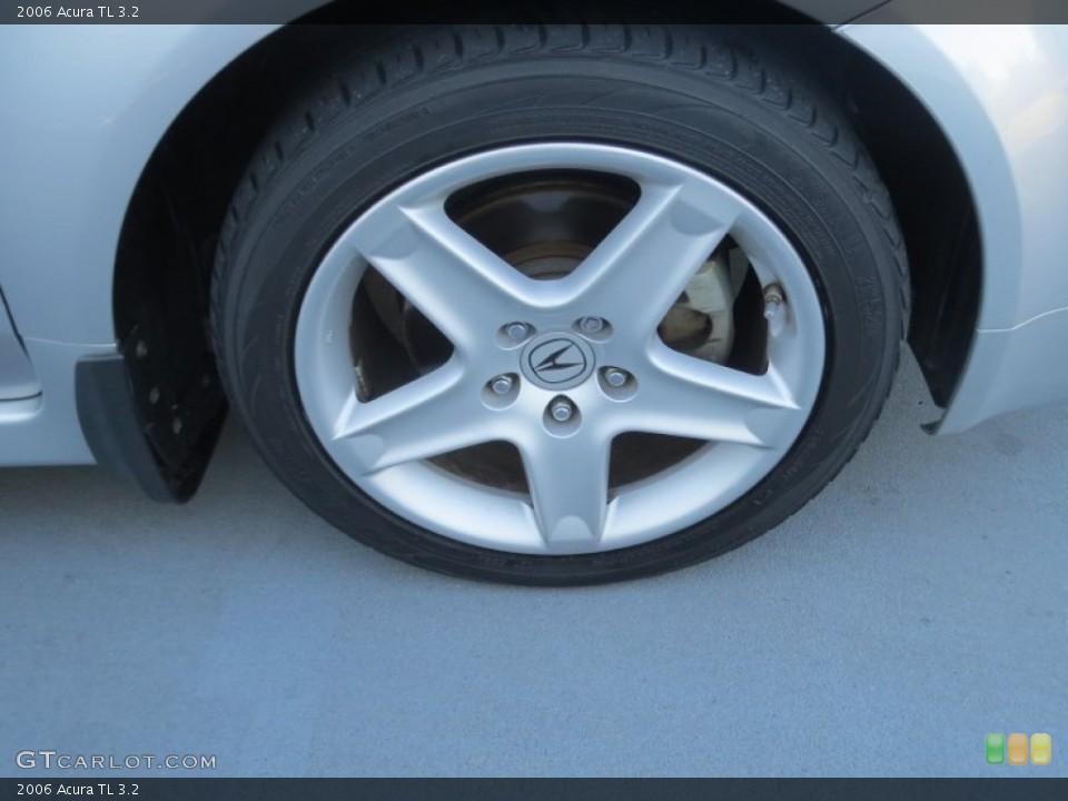 2006 Acura TL 3.2 Wheel and Tire Photo #76649229