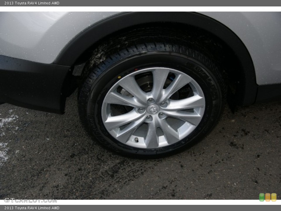 2013 Toyota RAV4 Limited AWD Wheel and Tire Photo #76649327