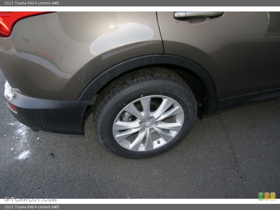 2013 Toyota RAV4 Limited AWD Wheel and Tire Photo #76654485