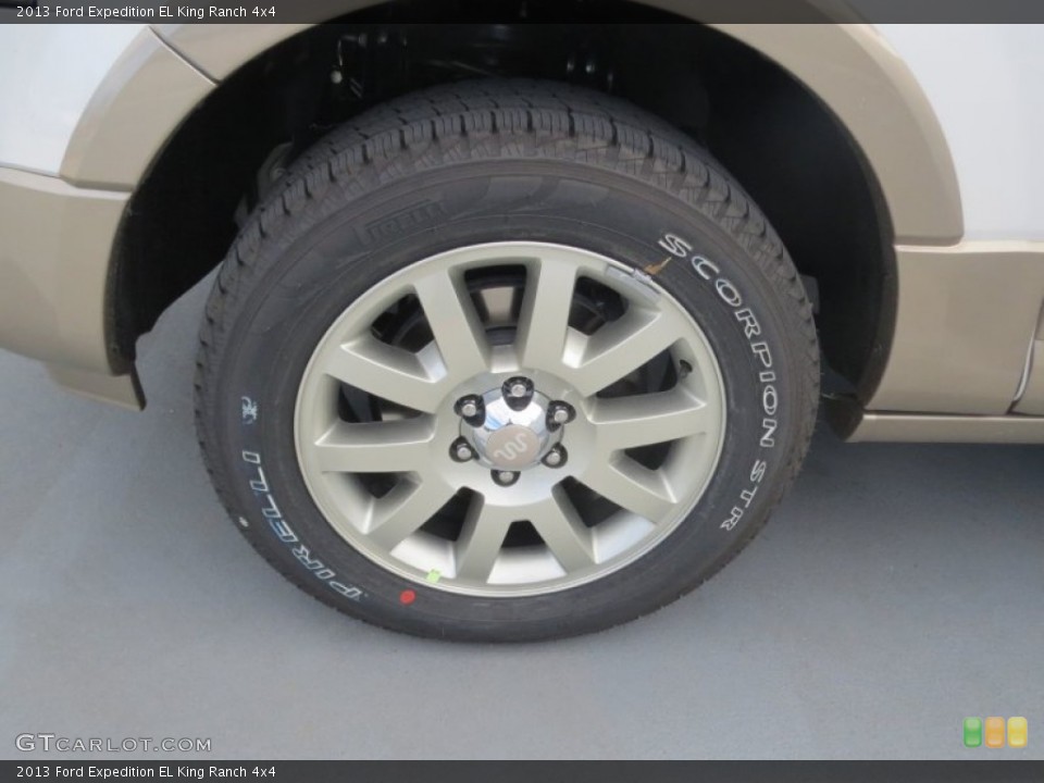2013 Ford Expedition EL King Ranch 4x4 Wheel and Tire Photo #76655070