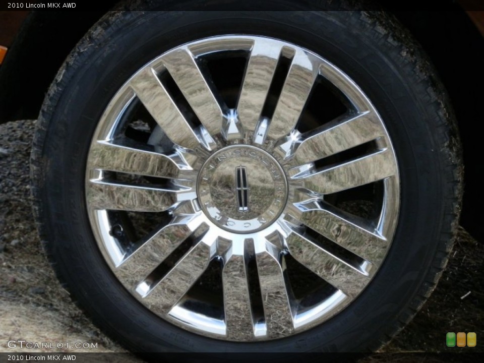 2010 Lincoln MKX AWD Wheel and Tire Photo #76656948