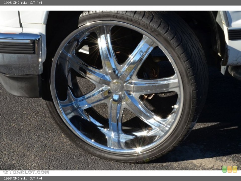 1998 GMC Yukon Custom Wheel and Tire Photo #76657533