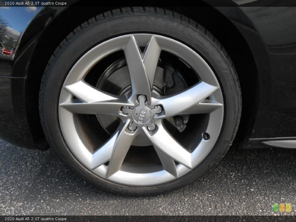 2010 Audi A5 2.0T quattro Coupe Wheel and Tire Photo #76658625