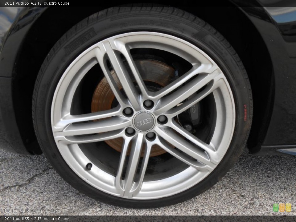 2011 Audi S5 4.2 FSI quattro Coupe Wheel and Tire Photo #76659180