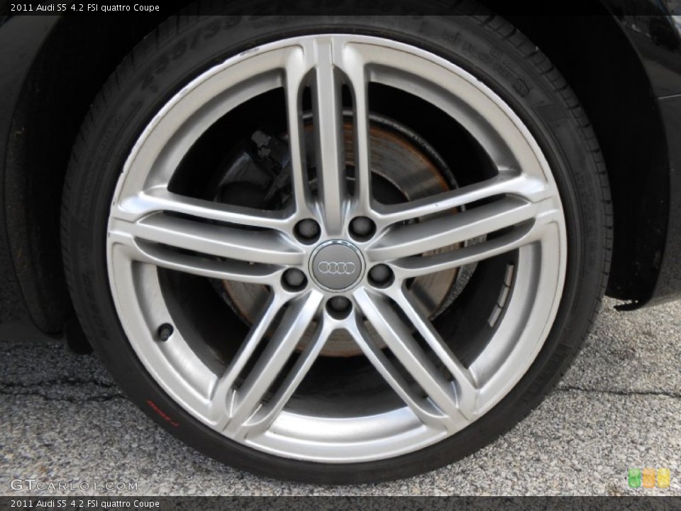 2011 Audi S5 4.2 FSI quattro Coupe Wheel and Tire Photo #76659201