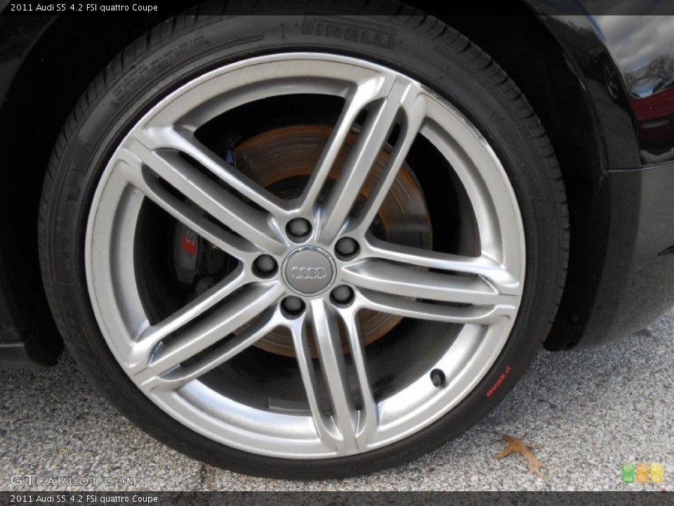 2011 Audi S5 4.2 FSI quattro Coupe Wheel and Tire Photo #76659246