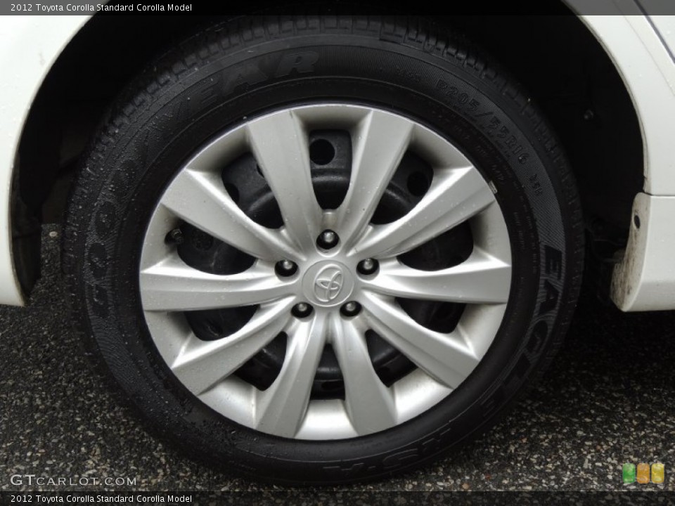 2012 Toyota Corolla Wheels and Tires