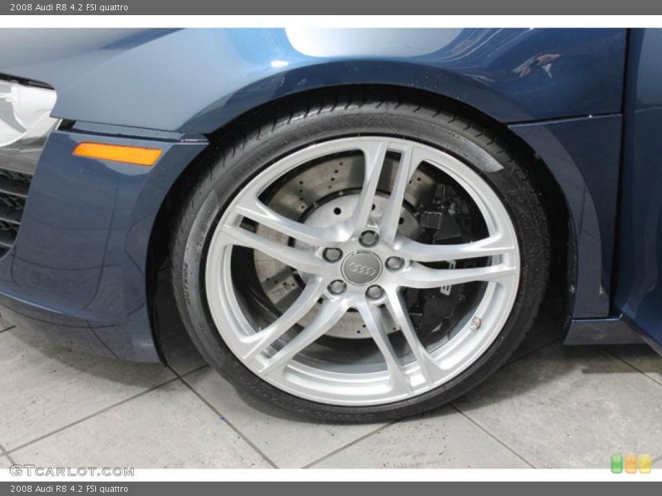 2008 Audi R8 4.2 FSI quattro Wheel and Tire Photo #76666021
