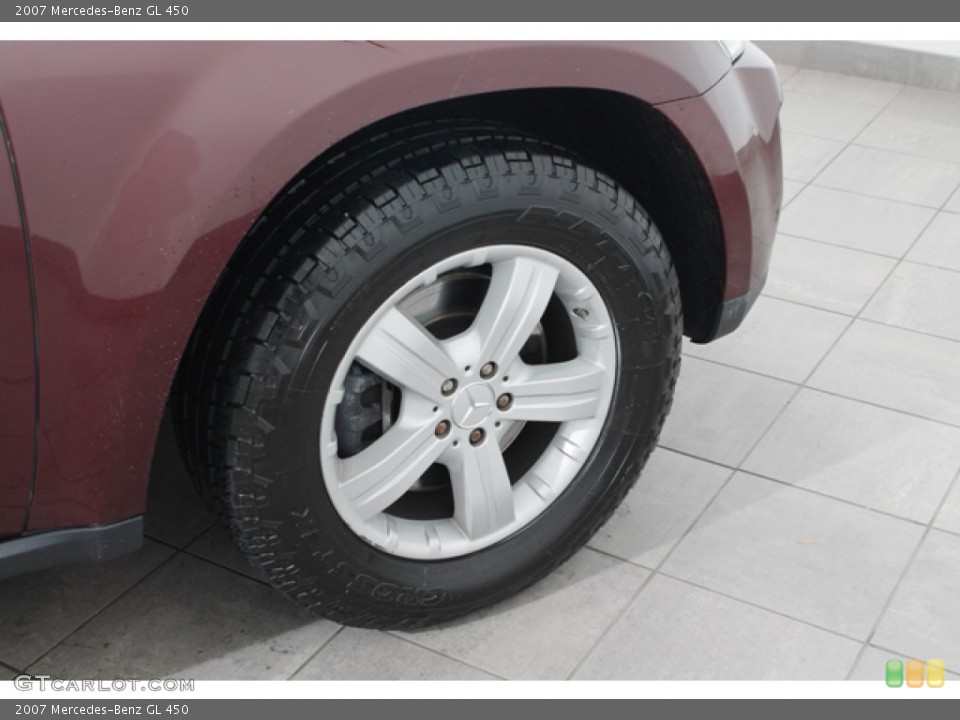 2007 Mercedes-Benz GL 450 Wheel and Tire Photo #76667955