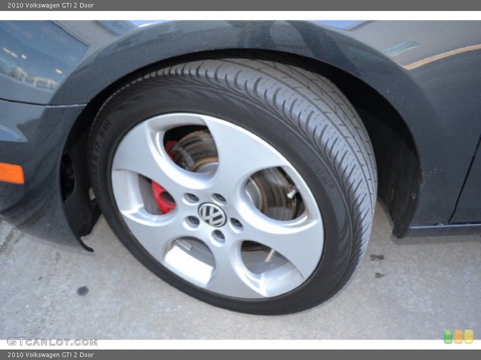 2010 Volkswagen GTI 2 Door Wheel and Tire Photo #76668978