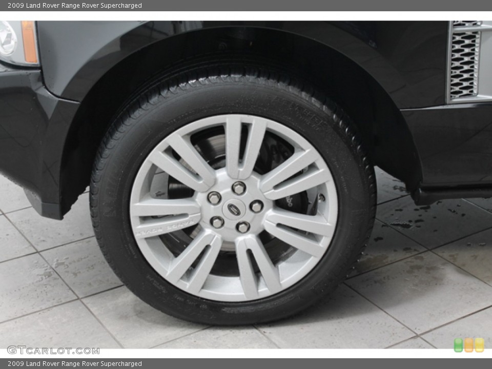 2009 Land Rover Range Rover Supercharged Wheel and Tire Photo #76670592