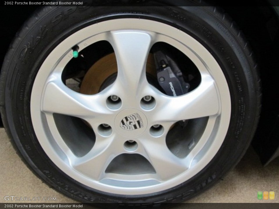 2002 Porsche Boxster  Wheel and Tire Photo #76670842