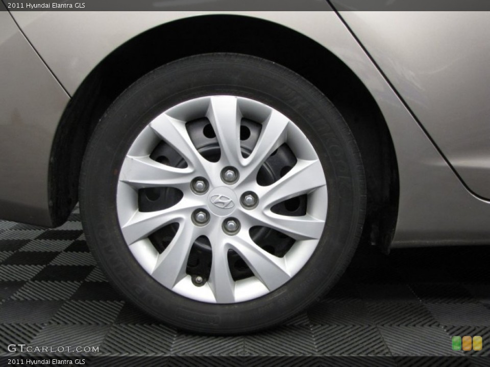 2011 Hyundai Elantra GLS Wheel and Tire Photo #76674135