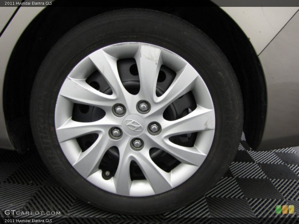 2011 Hyundai Elantra GLS Wheel and Tire Photo #76674147