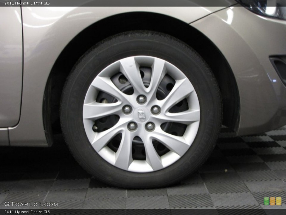 2011 Hyundai Elantra GLS Wheel and Tire Photo #76674156