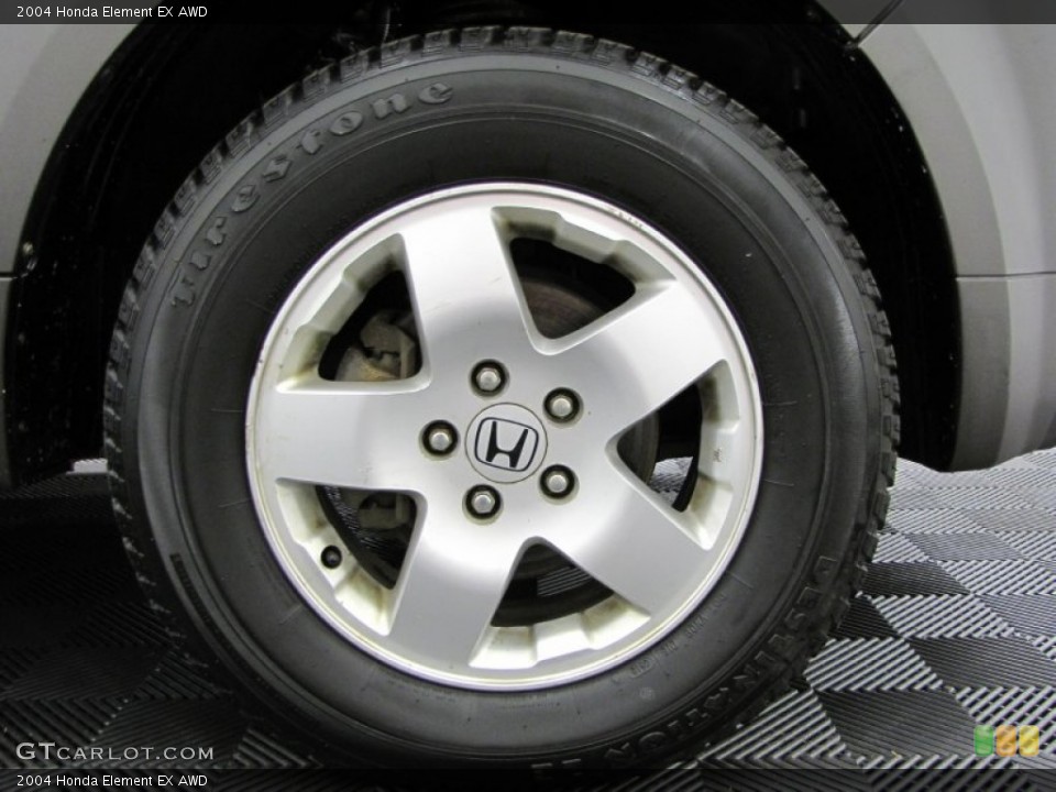 2004 Honda Element EX AWD Wheel and Tire Photo #76674738