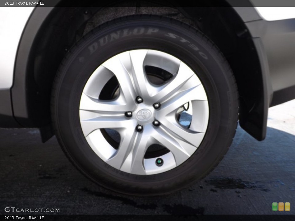 2013 Toyota RAV4 LE Wheel and Tire Photo #76680348