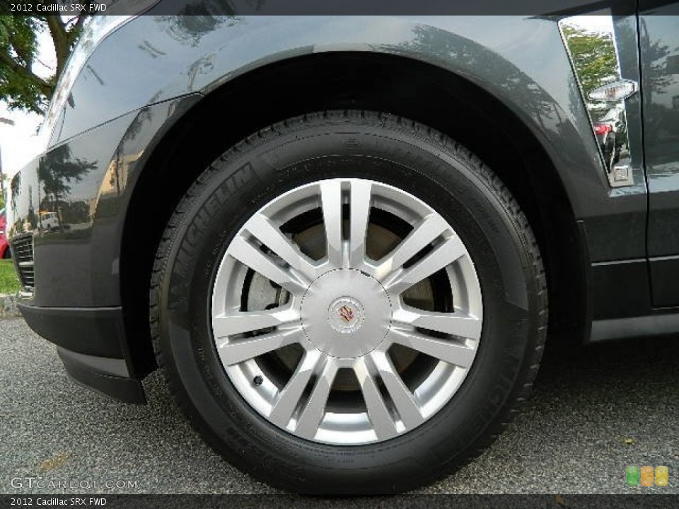 2012 Cadillac SRX FWD Wheel and Tire Photo #76680648