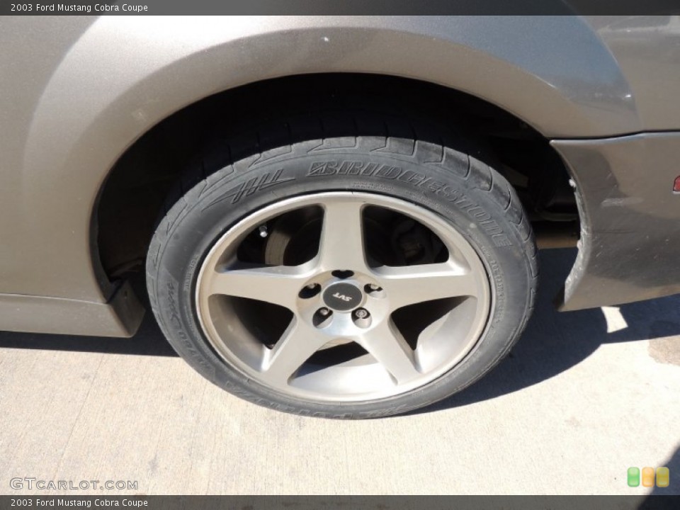 2003 Ford Mustang Cobra Coupe Wheel and Tire Photo #76686894