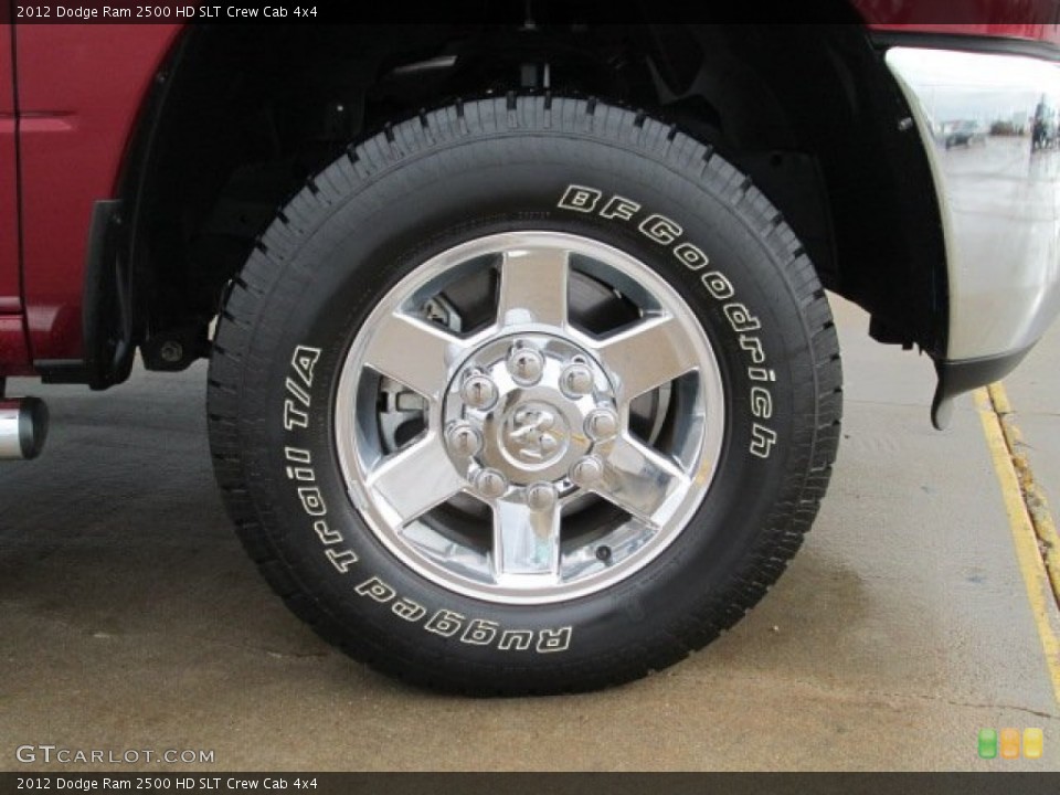2012 Dodge Ram 2500 HD SLT Crew Cab 4x4 Wheel and Tire Photo #76687712