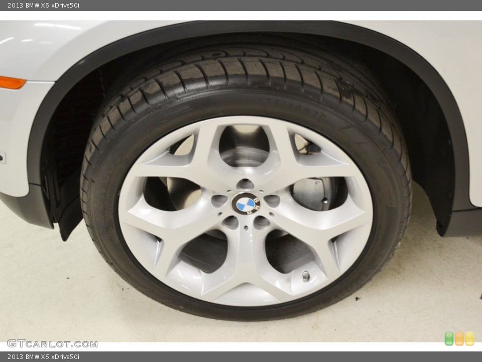 2013 BMW X6 xDrive50i Wheel and Tire Photo #76695505