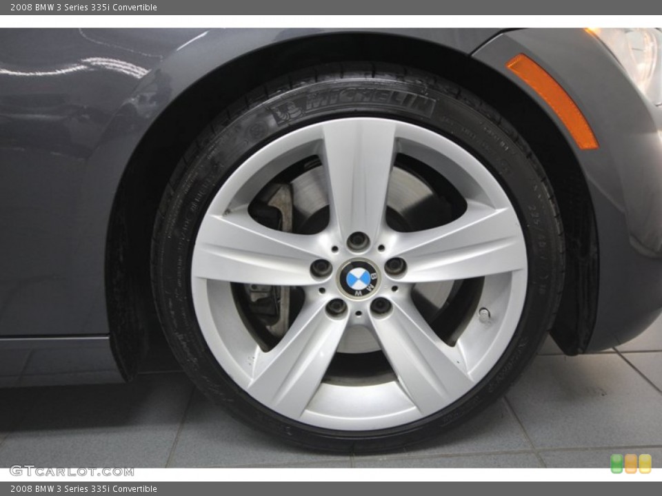 2008 BMW 3 Series 335i Convertible Wheel and Tire Photo #76712056