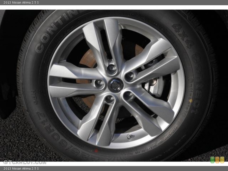 2013 Nissan Altima 2.5 S Wheel and Tire Photo #76714920