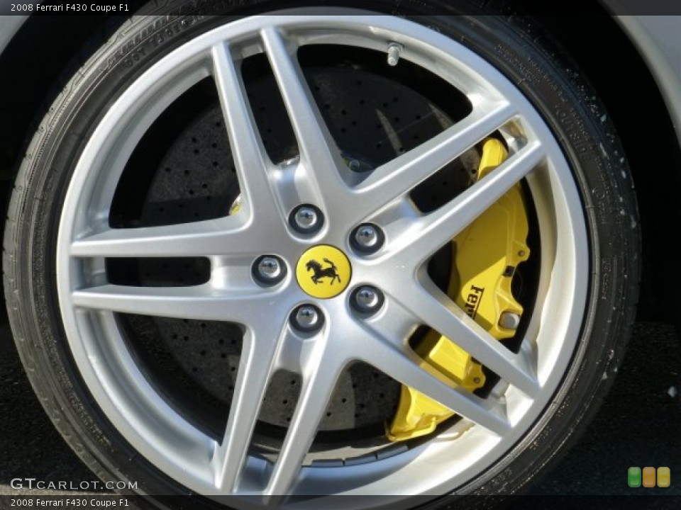 2008 Ferrari F430 Coupe F1 Wheel and Tire Photo #76716251