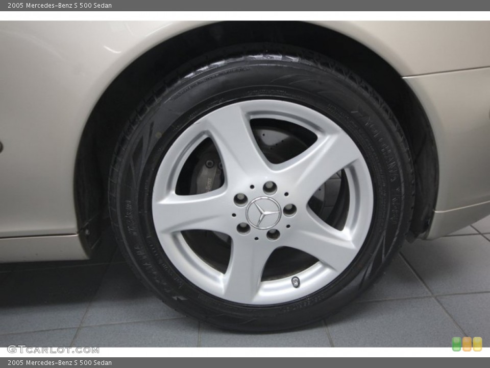 2005 Mercedes-Benz S 500 Sedan Wheel and Tire Photo #76718662