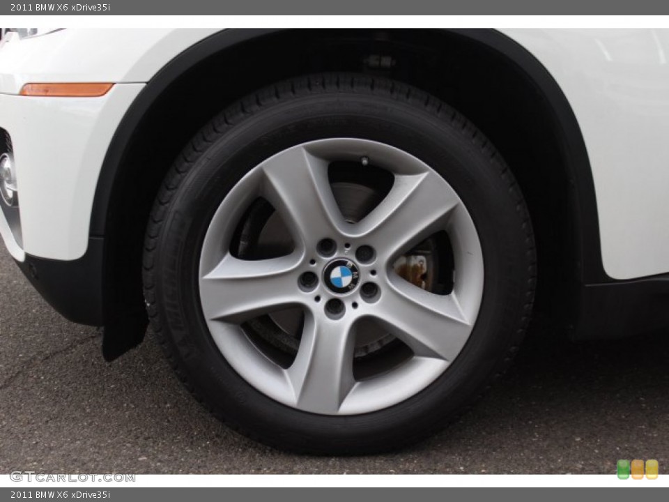 2011 BMW X6 xDrive35i Wheel and Tire Photo #76722598