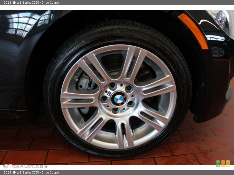 2013 BMW 3 Series 335i xDrive Coupe Wheel and Tire Photo #76725469