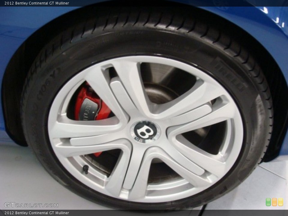 2012 Bentley Continental GT Mulliner Wheel and Tire Photo #76726609