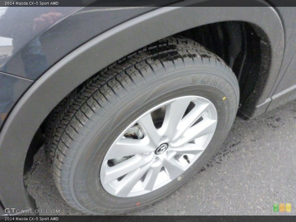 2014 Mazda CX-5 Sport AWD Wheel and Tire Photo #76733350