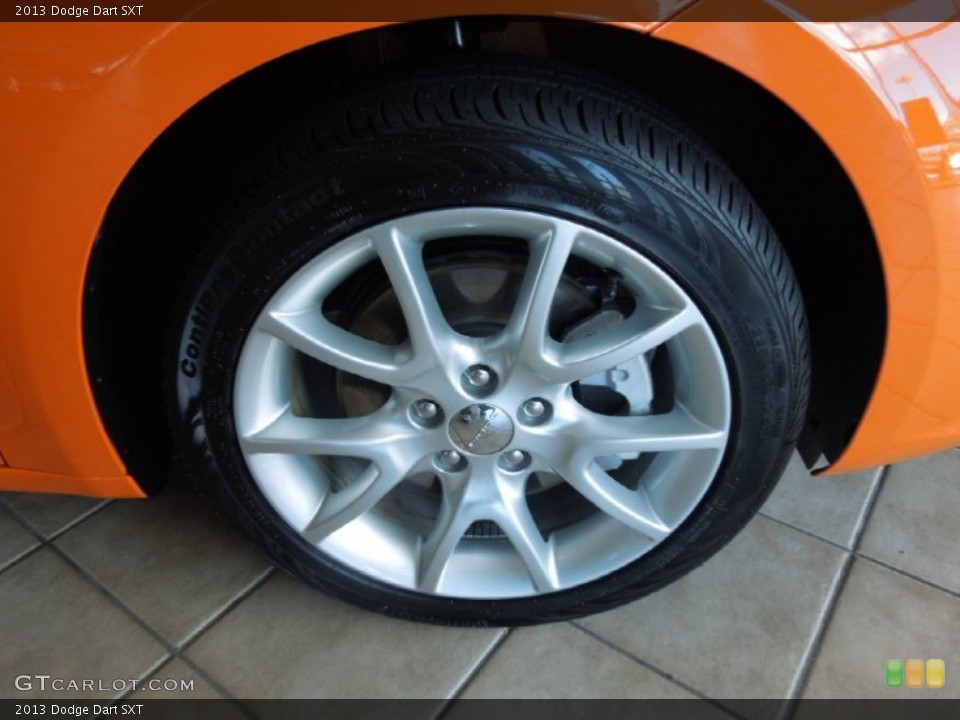 2013 Dodge Dart SXT Wheel and Tire Photo #76734580