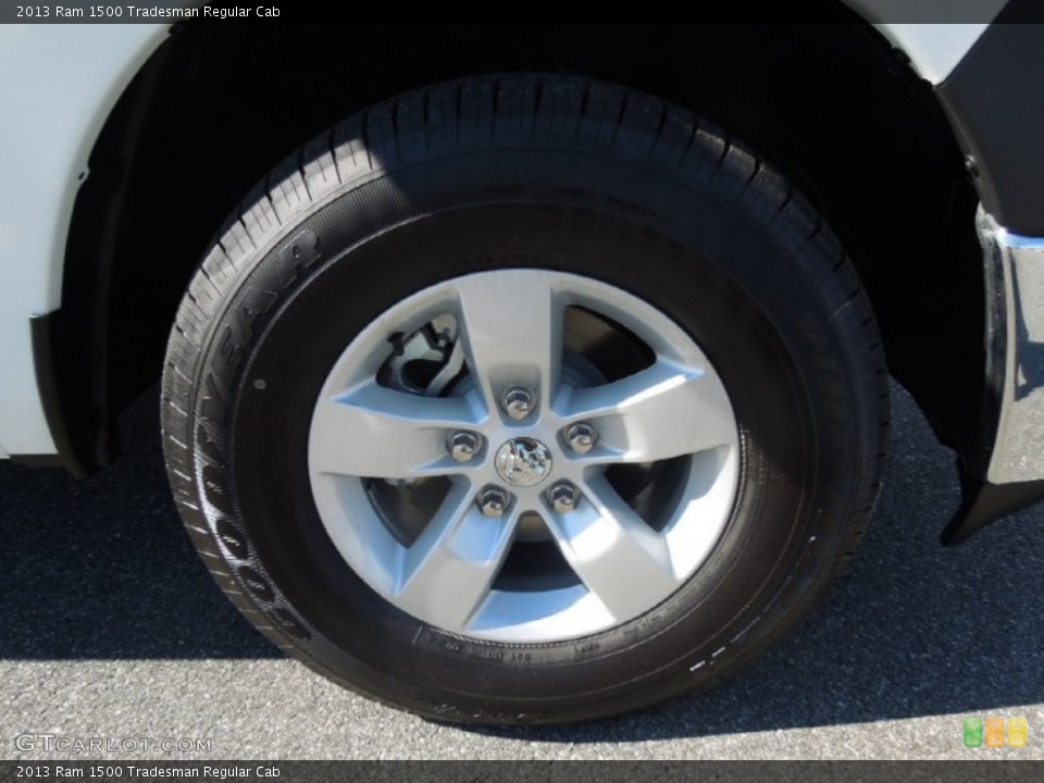 2013 Ram 1500 Tradesman Regular Cab Wheel and Tire Photo #76735040
