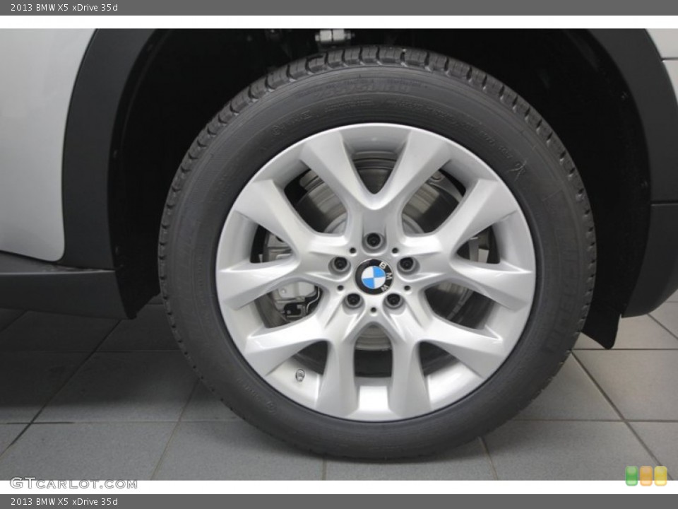 2013 BMW X5 xDrive 35d Wheel and Tire Photo #76735640