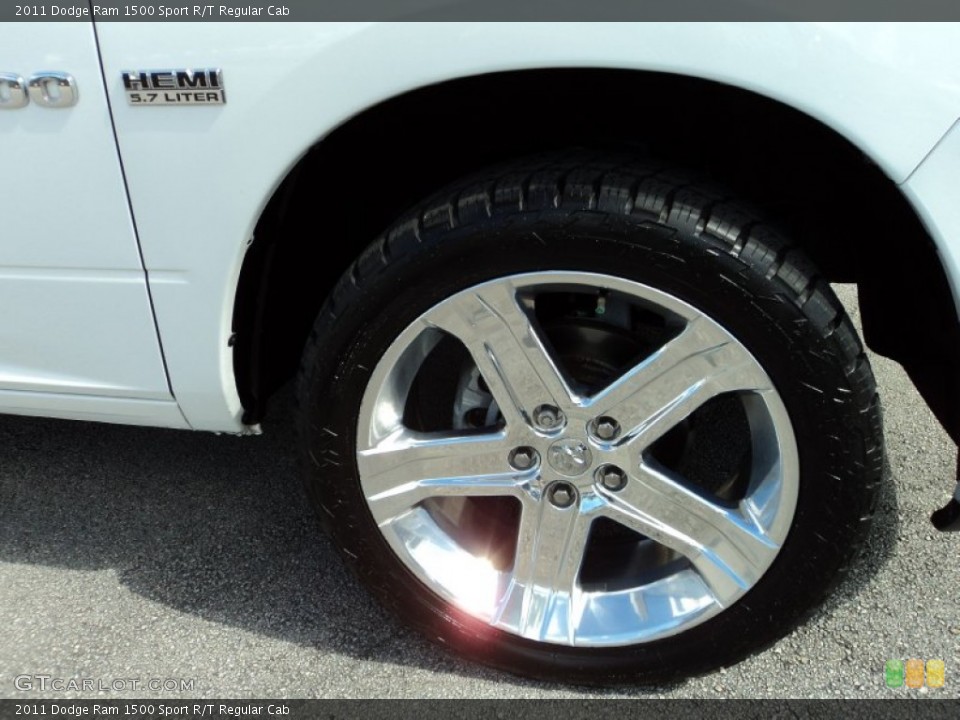 2011 Dodge Ram 1500 Sport R/T Regular Cab Wheel and Tire Photo #76743417
