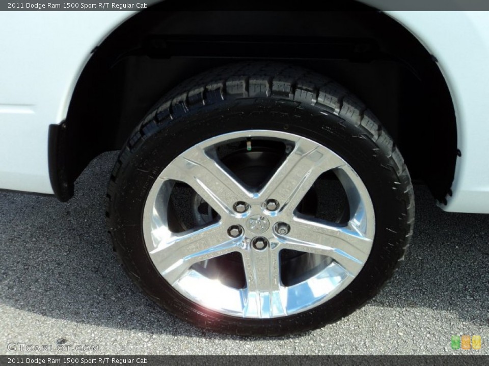 2011 Dodge Ram 1500 Sport R/T Regular Cab Wheel and Tire Photo #76743431