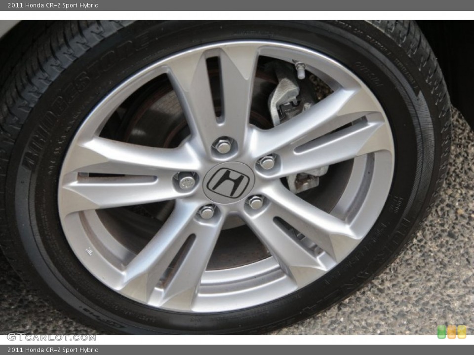 2011 Honda CR-Z Sport Hybrid Wheel and Tire Photo #76744508